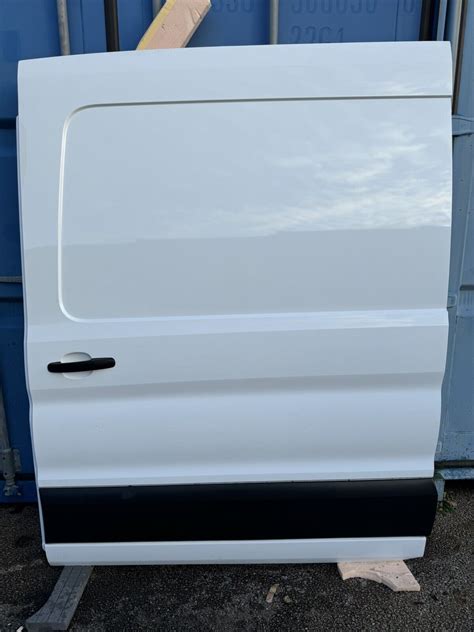 Ford Transit Mk8 Side Loading Door Sliding Door 2023 White Ebay