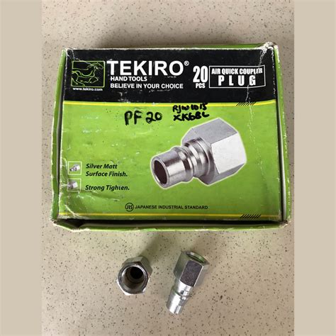 Jual TEKIRO PF 20 Nepel Air Quick Coupler Plug Alat Konektor Kompresor