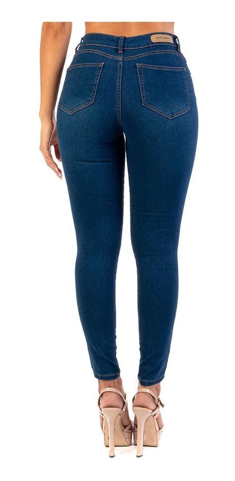 Pantalón Mezclilla Stretch Opps Jeans Dama Levanta Pompas MercadoLibre