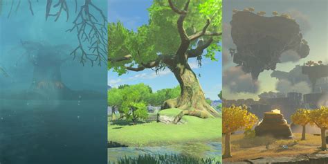 The Legend of Zelda: Tears Of The Kingdom - 5 Locations That Reference ...