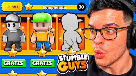 Compro Nuevo Pase De Batalla Completo En Stumble Guys