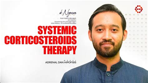 Modul Adrenal Dan Hipofisis Systemic Corticosteroids Therapy Dr