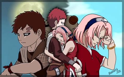 Gaara And Sakura Kiss