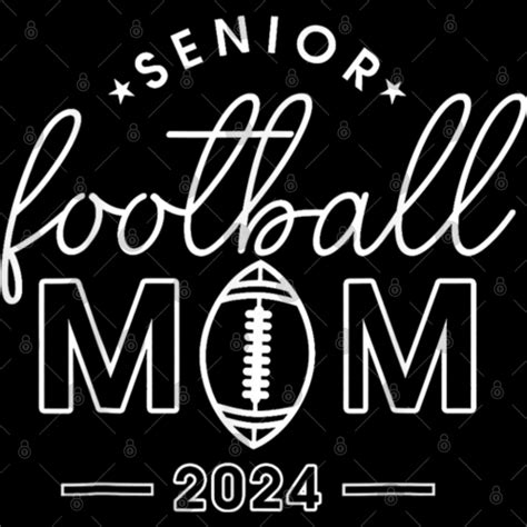 Football Season Funny Class 2024 Proud Senior Football Mom Bibs Sold By Bobbygies Sku