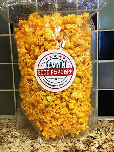 Gourmet Jalapeno Cheddar Popcorn 8 Oz Bag After Burn Spicy