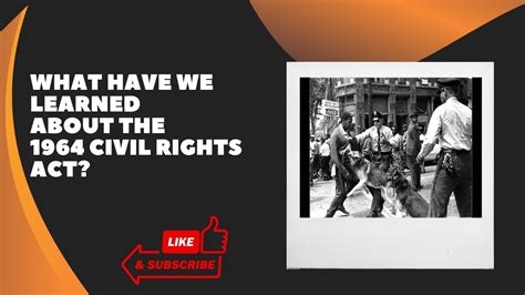 Week 9 1964 Civil Rights Act Doesn T State Negro Black Or Colored The Emancipation Was A