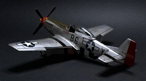 Chuck Yeager’s P51D Mustang Glamorous Glen III - 1/48 P-51 P-51D - iModeler