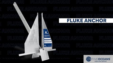 Fluke Anchor Hot Dipped Galvanized Steel By Five Oceans Youtube