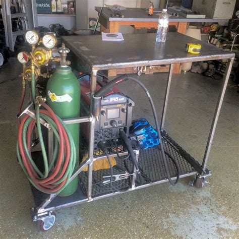 Well This Is How My Personal Welding Cart Turned Out Welding Cart