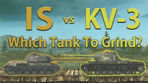 WOT Blitz Face Off KV 3 Vs IS YouTube