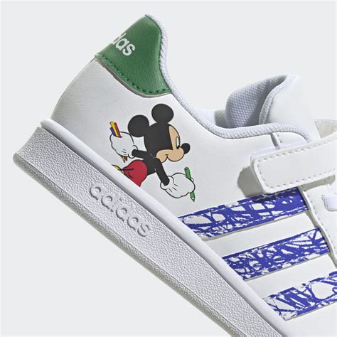 Adidas X Disney Mickey Mouse Grand Court Shoes