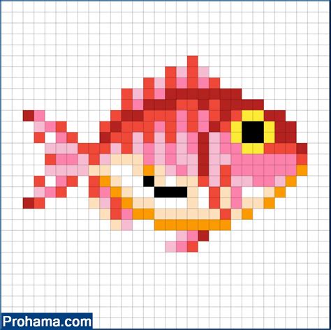 Fish Pixel Art Animals Pixel Art