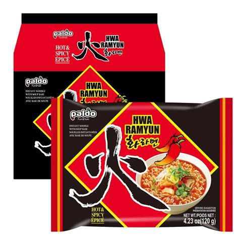 Paldo Fun Yum Hwa Ramen Extra Hot Spicy Instant Noodles With Spicy