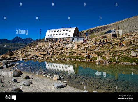 Vittorio Emanuele II Hütte Valsavarenche Gran Paradiso Nationalpark