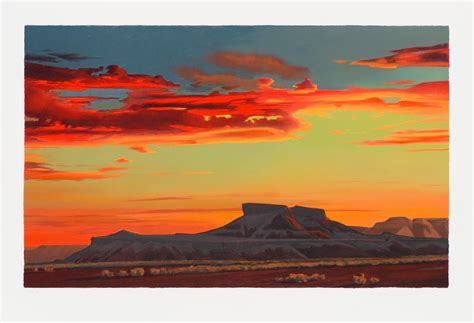 Sold Price Ed Mell Red Desert Sunset April 6 0122 1000 Am Mst