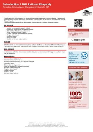 Qq001 G Formation Introduction A Ibm Rational Rhapsody PDF