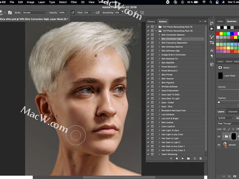 Plp Photo Retouching Pack V4ps人像精修动作含耀斑效果包下雨吃火锅 站酷zcool