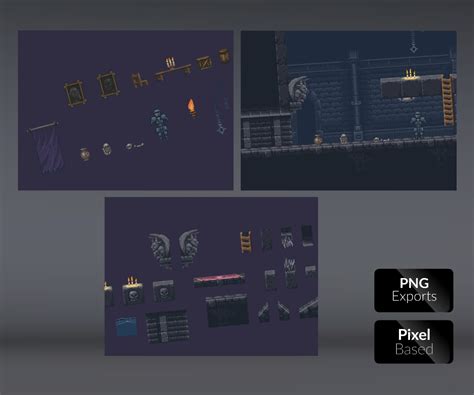 Side Scroller Pixel Art Bundle Game Art Partners