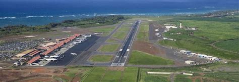 The New International Kahului Airport - Maui airport code