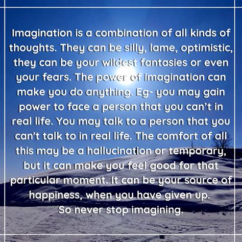 thoughts  imagination