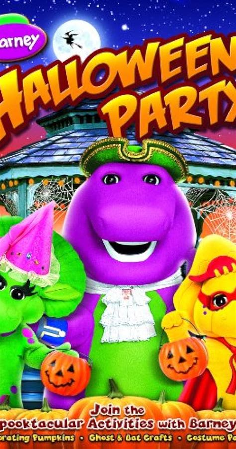 Barney Halloween Party Dvd Cover