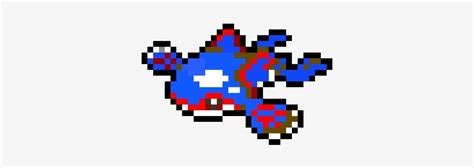 Shiny Kyogre Pixel Art