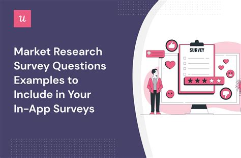 Market Research Survey Questions Examples to Include in Your In-App Surveys