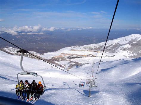 Sciare Vicino Napoli Lago Laceno Campitello Matese Roccaraso