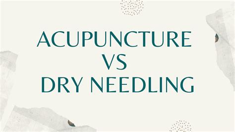 Acupuncture vs Myofascial Dry Needling (MDN) | Contagious Enthusiasm