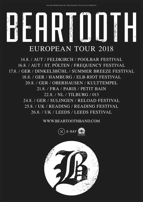 Beartooth Announce New Tour Dates Strife Mag