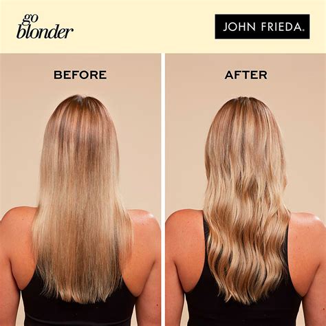 SHEER BLONDE spray aclarante controlado John Frieda Proteção de cor