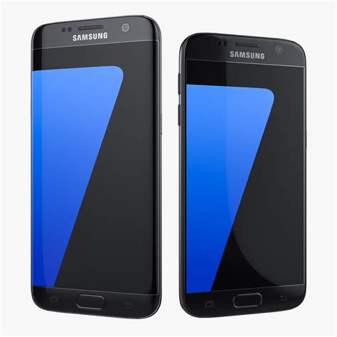 3d Flagship Samsung Galaxy S7 Model