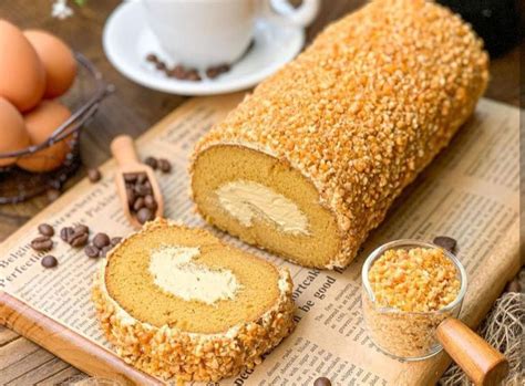 Resep Bolu Mocca Gulung Wangi Dan Legit Dengan Taburan Meses