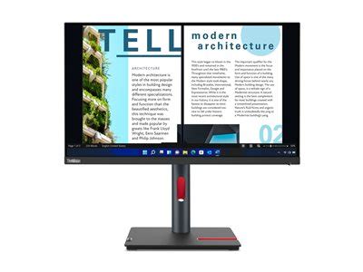 Lenovo ThinkVision P24h 30 LED Monitor QHD 24