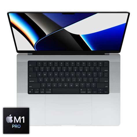 Ноутбук Apple MacBook Pro 16" M1 MK1E3 Silver (2021) 10CPU 16GPU 16GB ...