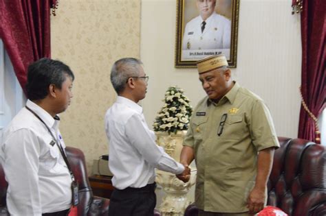 Kepala Bpk Perwakilan Gorontalo Silaturahmi Ke Gubernur Berita Gorontalo