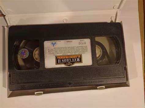 Vhs Rey León 2 Reino De Simba Walt Disney Película Original en venta en