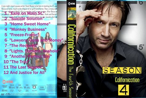 DashedHopesofPhotoGirl: CALIFORNICATION SEASON 4 homemade dvd cover