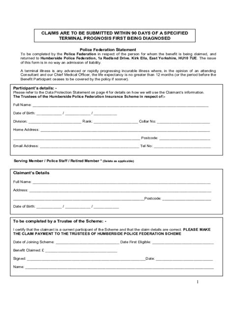 Fillable Online Tpa Claim Form Apr Fax Email Print Pdffiller