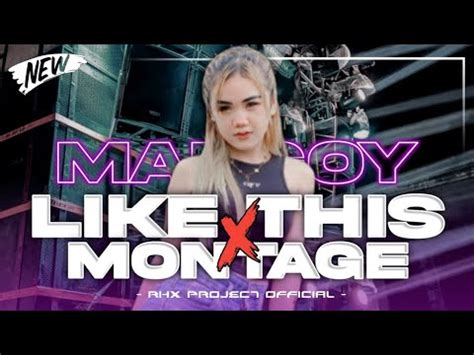 DJ LIKE THIS MARGOY X MONTEGE VIRAL TIK TOK BASS HOREG TERBARU