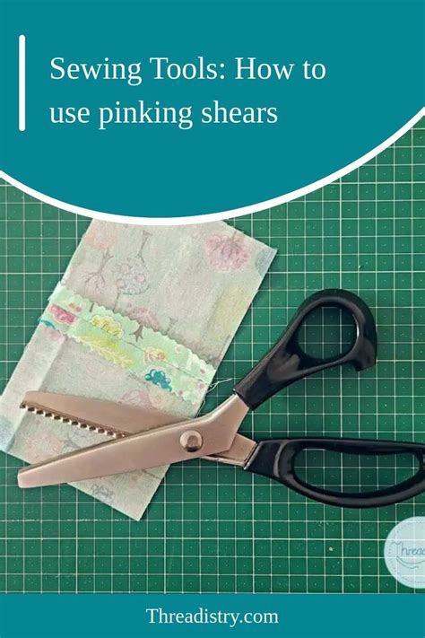 How To Use Pinking Shears For Sewing