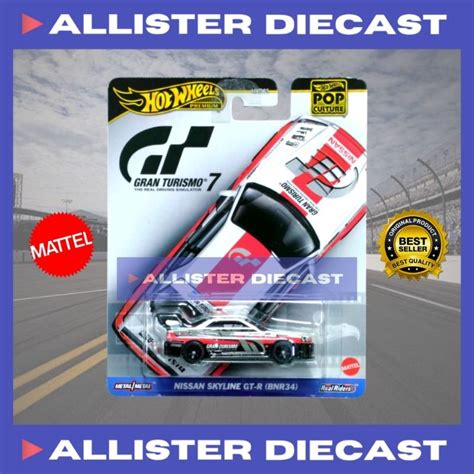 Jual PREMIUM Hot Wheels Nissan R34 Gran Turismo Hot Wheels Nissan Skyline GTR R34 Gran Turismo