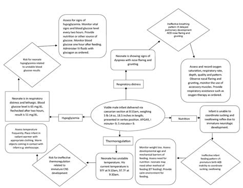 Nicu Mini Concept Map Neonatal Icu Assess For Signs Of Hypoglycemia