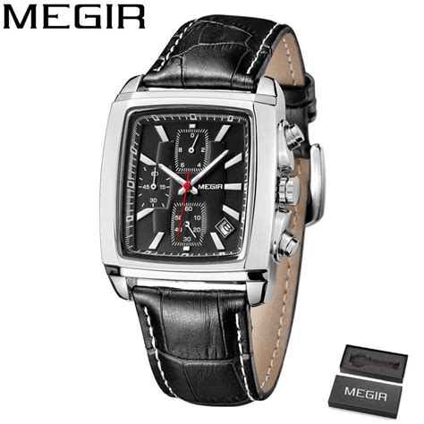 Megir Top Luxury Brand Watch Fashion Sports Men Quartz Watches