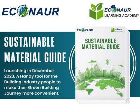 Econaurs Sustainable Material Guide Paving The Way For A Greener Future