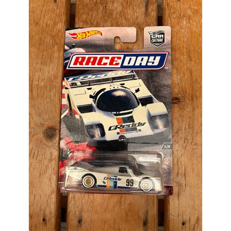 風火輪 Hot wheels Race day 賽道日 Prosche 保時捷 老卡 膠胎 絕版 經典 蝦皮購物