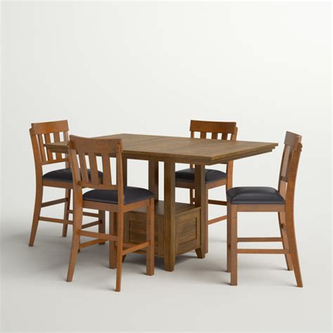 Andover Mills™ Rebecca 5 Piece Extendable Dining Set And Reviews Wayfair