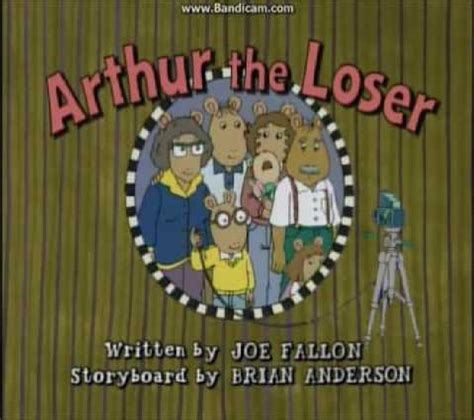 Arthur The Loser Title Card By Wreny2001 On Deviantart