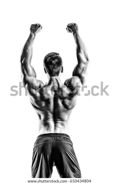 Back View Torso Attractive Male Body Stock Photo Shutterstock