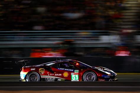 Le Mans Hours Wrapping Up Gte Pro Af Corse Ferrari Beats Strong